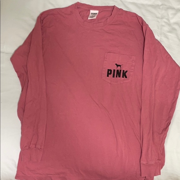PINK long sleeve Tshirt - Picture 1 of 4
